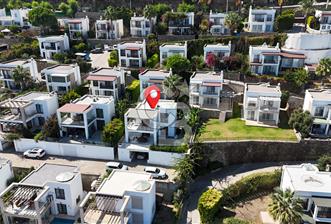 Bodrum Satılık Gündoğan'da Özel Plajlı, Deniz Manzaralı Villa - 1 - 321811