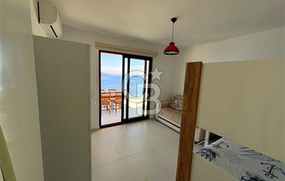 Bodrum Satılık Gündoğan'da Özel Plajlı, Deniz Manzaralı Villa