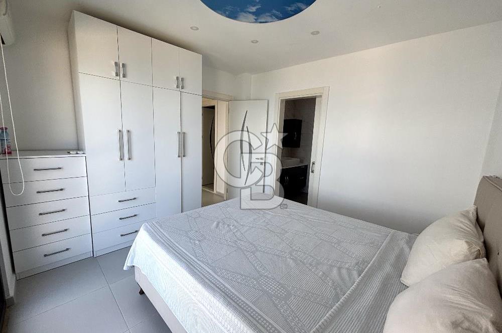 Bodrum Satılık Gündoğan'da Özel Plajlı, Deniz Manzaralı Villa