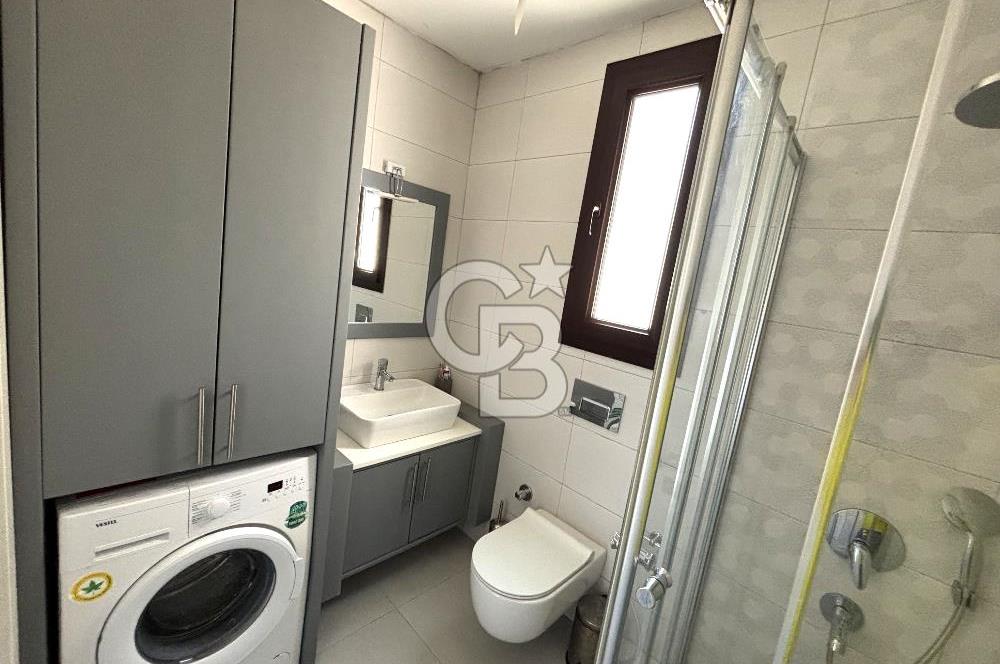 Bodrum Satılık Gündoğan'da Özel Plajlı, Deniz Manzaralı Villa