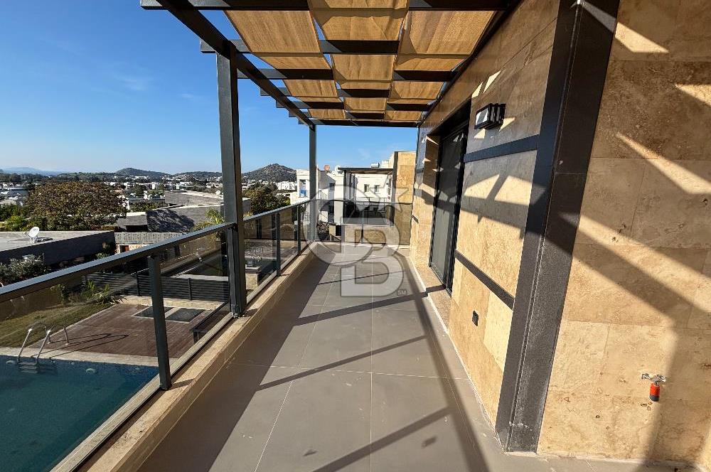 Bodrum Gümüşlükte Satılık 4+2 Müstakil Havuzlu Lüks Sıfır Villa