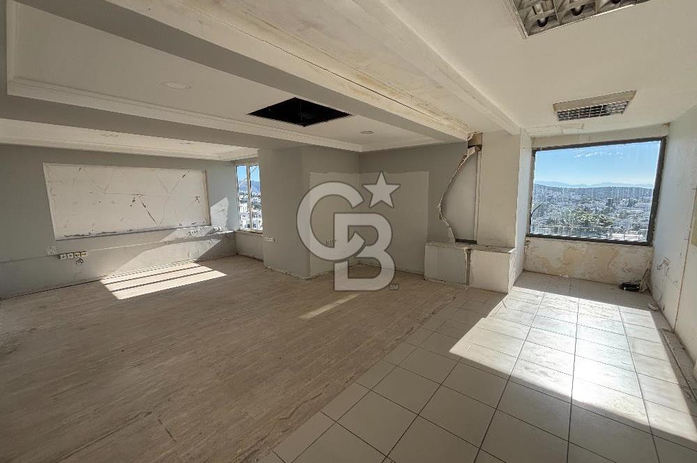 Bodrum Cumhuriyet Mah. Ekomar Üstü Kiralık Üst Kat Geniş Ofis