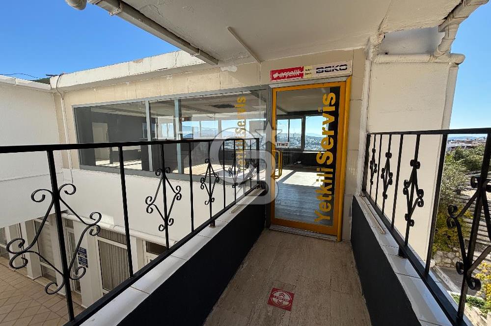 Bodrum Cumhuriyet Mah. Ekomar Üstü Kiralık Üst Kat Geniş Ofis