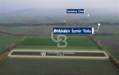 Balıkesir Pamukçu’da yola yakın 5.470 metre² yatırıma uygun tarla