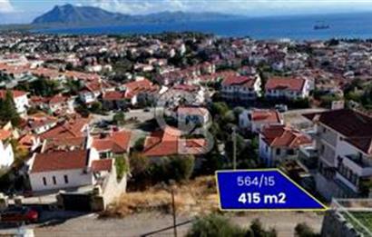 DATÇA İSKELE MAHALLESİ'NDE DENİZ MANZARALI İMARLI ARSA