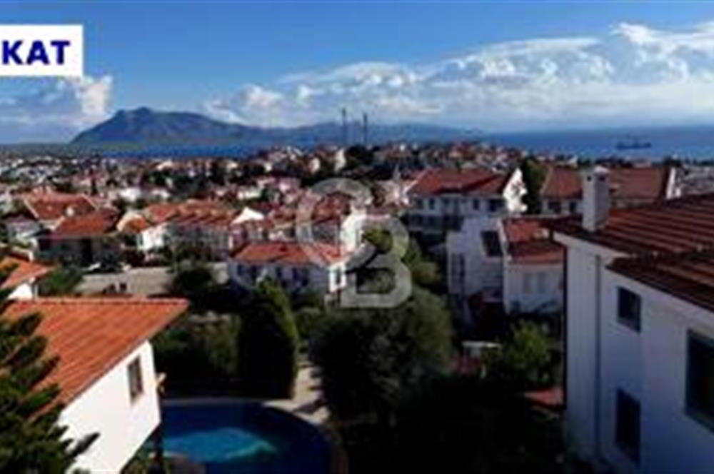 DATÇA İSKELE MAHALLESİ'NDE DENİZ MANZARALI İMARLI ARSA