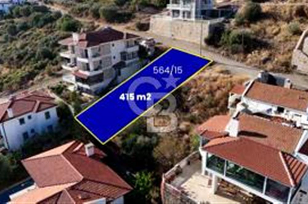 DATÇA İSKELE MAHALLESİ'NDE DENİZ MANZARALI İMARLI ARSA