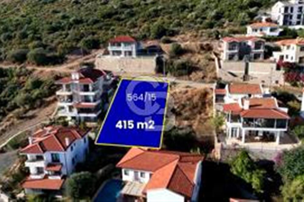 DATÇA İSKELE MAHALLESİ'NDE DENİZ MANZARALI İMARLI ARSA