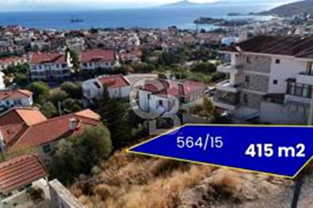 DATÇA İSKELE MAHALLESİ'NDE DENİZ MANZARALI İMARLI ARSA