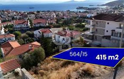 DATÇA İSKELE MAHALLESİ'NDE DENİZ MANZARALI İMARLI ARSA
