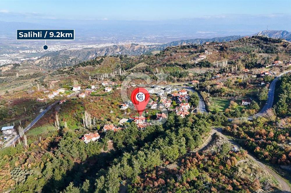 SALİHLİ BOZDAĞ ALLAHDİYEN'DE MANZARALI SİTE İÇİ HAVUZLU VİLLA