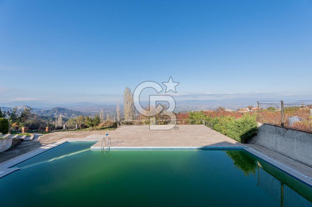 SALİHLİ BOZDAĞ ALLAHDİYEN'DE MANZARALI SİTE İÇİ HAVUZLU VİLLA