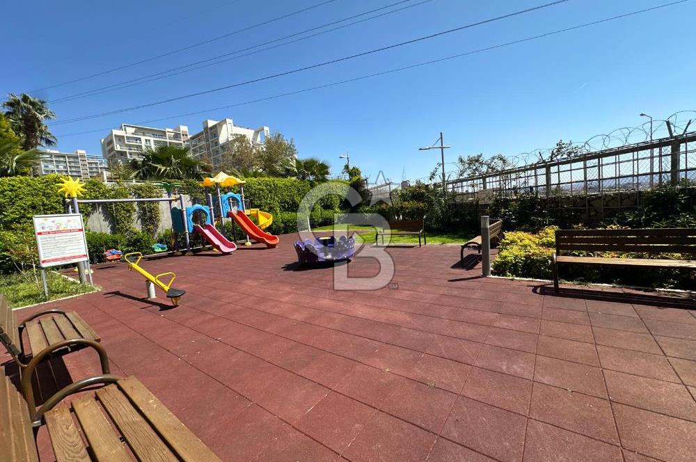 KARŞIYAKA SOYAK SİESTA BLUE'DA EŞYALI KİRALIK 1+1 DAİRE