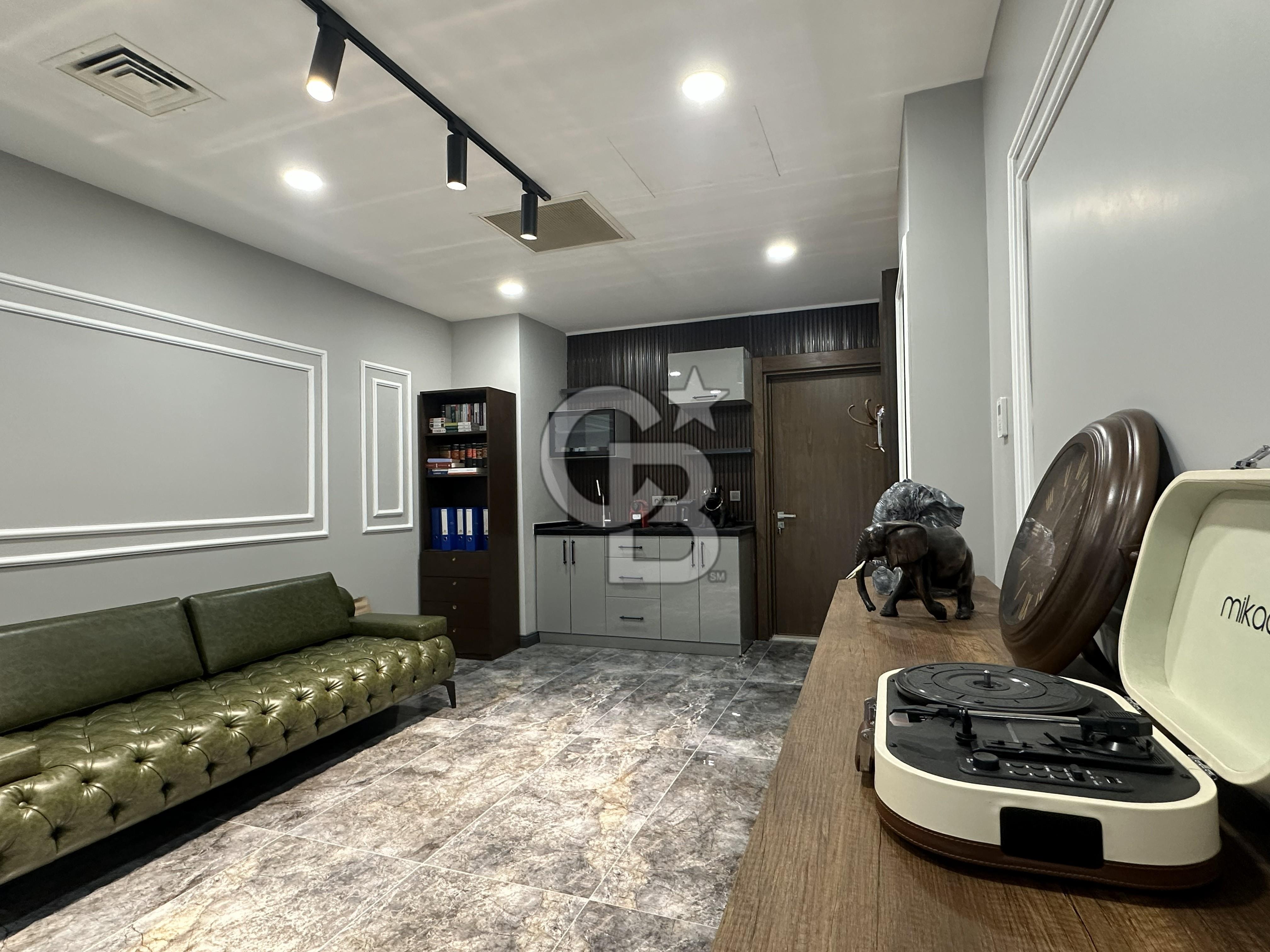 Kağıthane DAP Vadi'de Kiralık 1+1 Özel Dizayn Edilmiş Ofis Katı