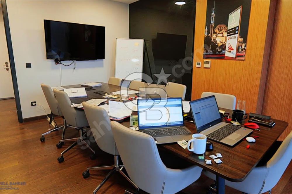 NEO'DAN ETİLER'DE 165 M2 HER ŞEY DAHİL YARIM KAT KİRALIK OFİS!