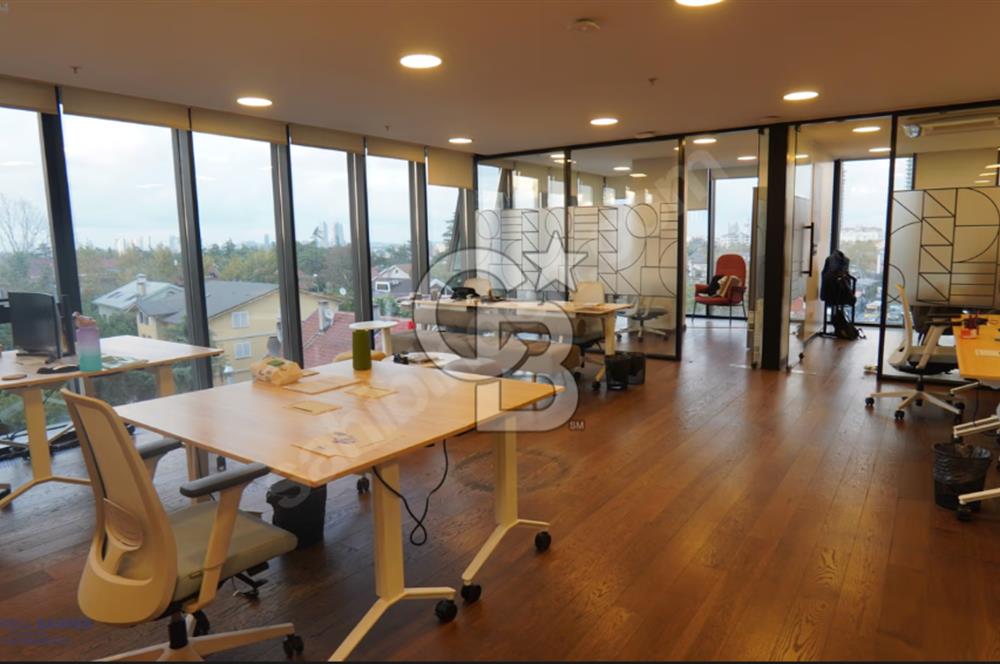 NEO'DAN ETİLER'DE 165 M2 HER ŞEY DAHİL YARIM KAT KİRALIK OFİS!