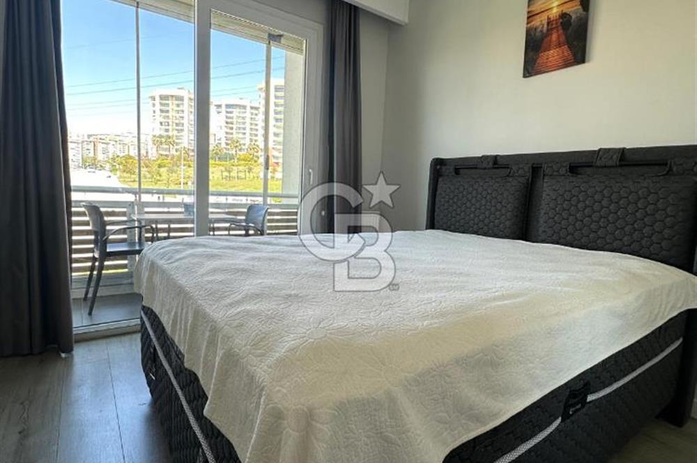 KARŞIYAKA SOYAK SİESTA BLUE'DA EŞYALI KİRALIK 1+1 DAİRE