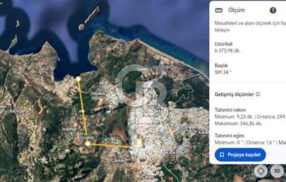 Antalya kaş üzümlü’de yatırımlık bağ