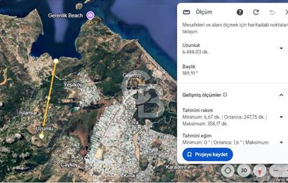 Antalya Kaş üzümlüde 693 m2 bağ ve sebze bahçesi