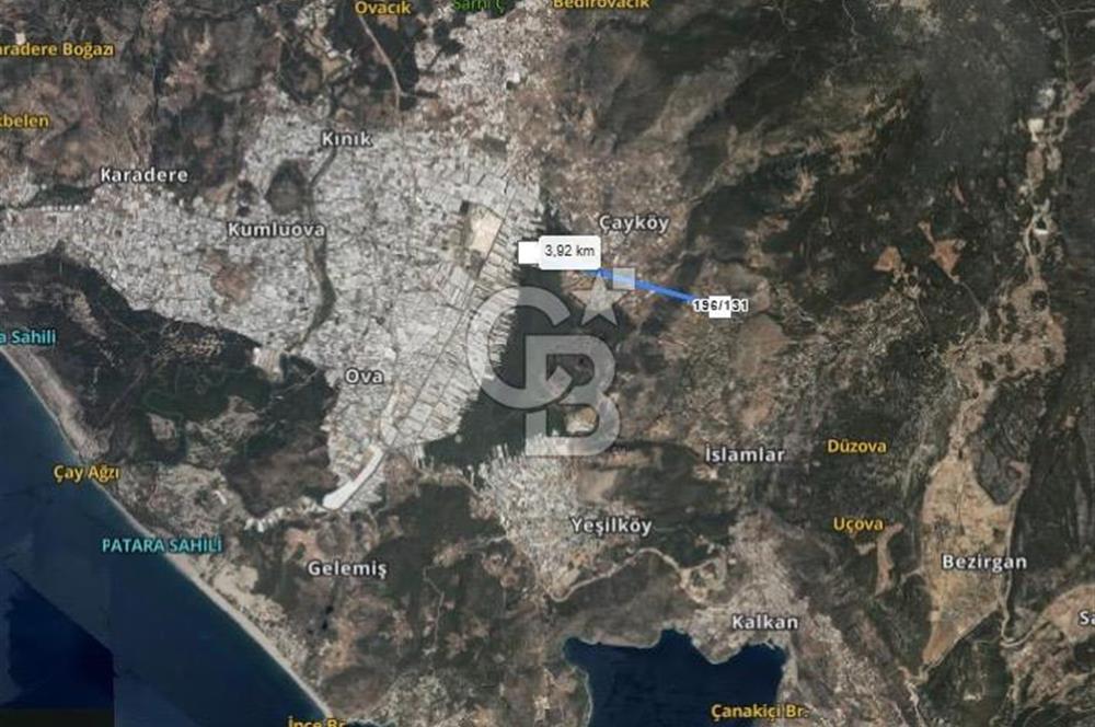 Antalya kaş üzümlü’de yatırımlık bağ