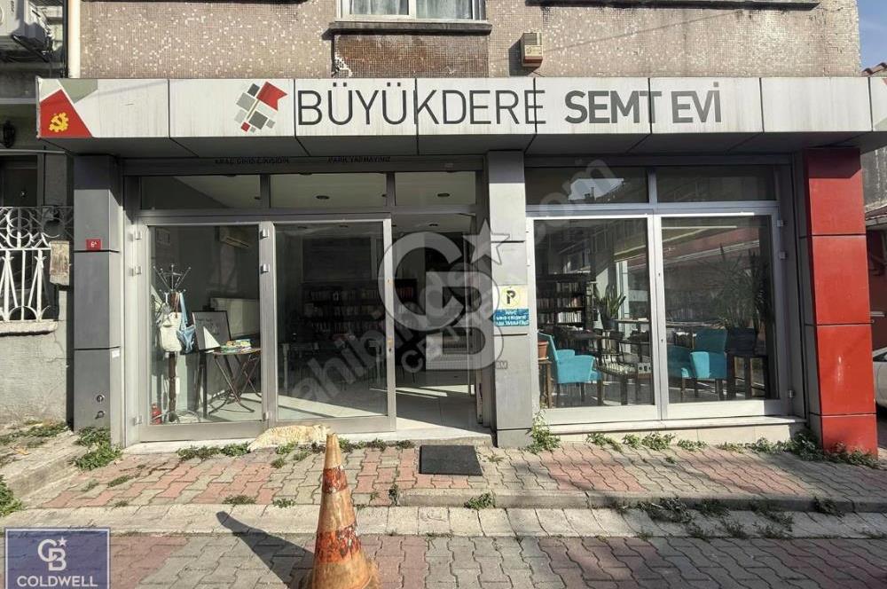 SARIYER BÜYÜKDERE'DE ANA YOLA HAKİM CEPHELİ 140 M2 DEPOLU DÜKKAN