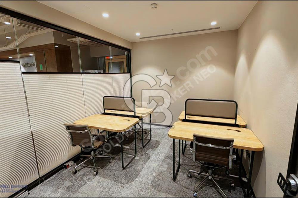 NEO'DAN A++ PLAZA'DA 4 KİŞİLİK TAŞINMAYA HAZIR OFİS
