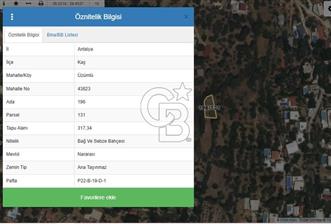 Antalya kaş üzümlü’de yatırımlık bağ - 1 - 322019