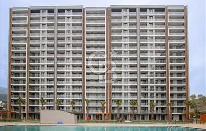 Manisa Meydan Sitesi Havuz Cephe 2+1 Açık Mutfak Satılık Daire