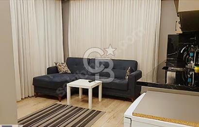 İncek mahallesinde full mobilyalı merkezi konumda 1+1 daire