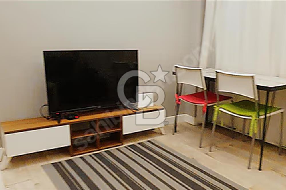 İncek mahallesinde full mobilyalı merkezi konumda 1+1 daire