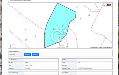 TEKİRDAĞ ÇERKEZKÖY VELİKÖYDE OSB YAKINI 3 PARSEL SATILIK ARAZİ