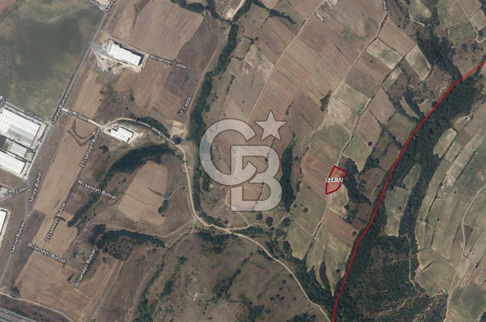 TEKİRDAĞ ÇERKEZKÖY VELİKÖYDE OSB YAKINI 3 PARSEL SATILIK ARAZİ