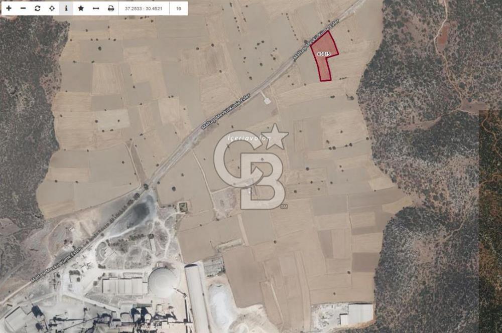 Bucak-Kızılkaya/Avdan 11.868 m2 Satılık Tarla