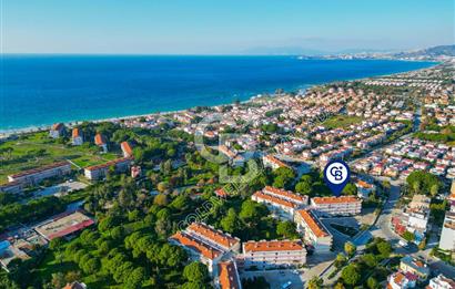 KUŞADASI DAVUTLAR SAHİL SİTESİNDE  BAHÇELİ 2+1  DAİRE