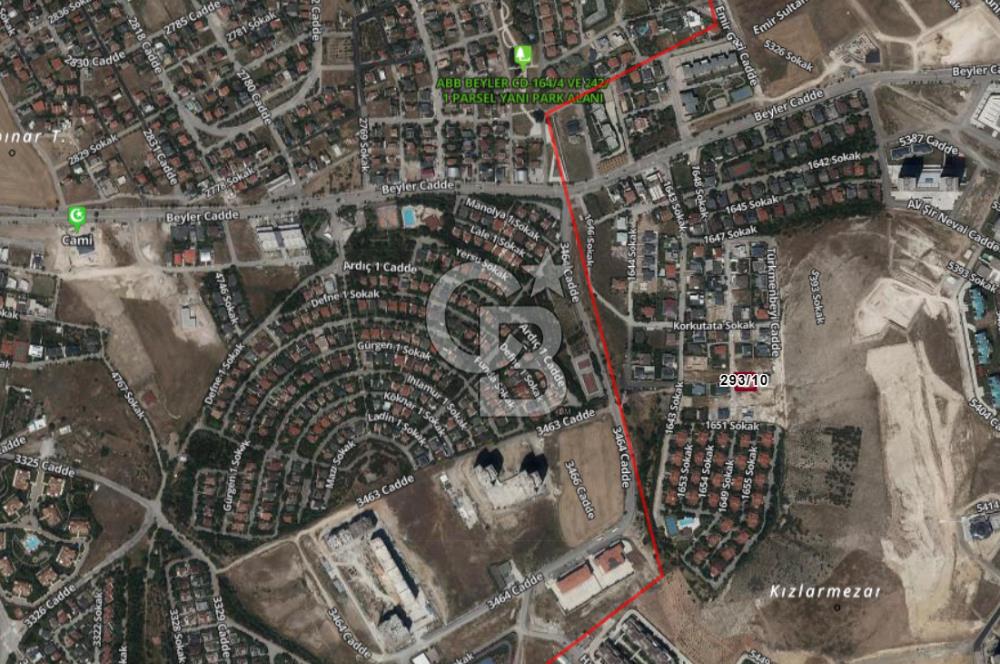 ÇANKAYA BEYTEPE BEYLER CADDESİNE YAKIN 778 m2 VİLLA ARSASI