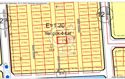 CB İYA' DAN HARMANDALI CUMHURİYET MAHALLESİ' NDE YATIRIMLIK ARSA
