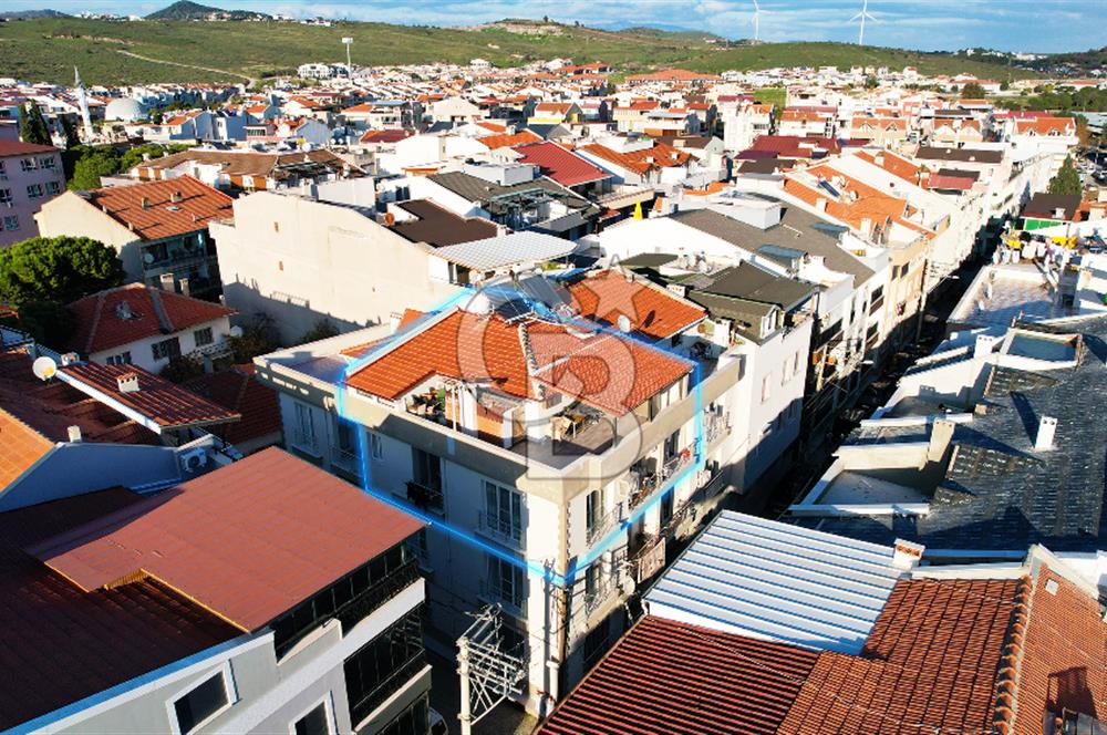 ÇANDARLI MERKEZDE DENİZE 100 MT MESAFEDE DENİZ GÖREN 3+1 DAİRE