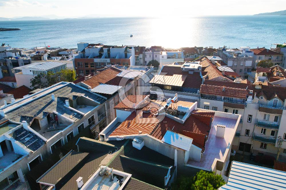 ÇANDARLI MERKEZDE DENİZE 100 MT MESAFEDE DENİZ GÖREN 3+1 DAİRE
