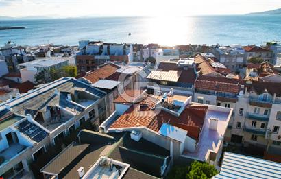 ÇANDARLI MERKEZDE DENİZE 100 MT MESAFEDE DENİZ GÖREN 3+1 DAİRE