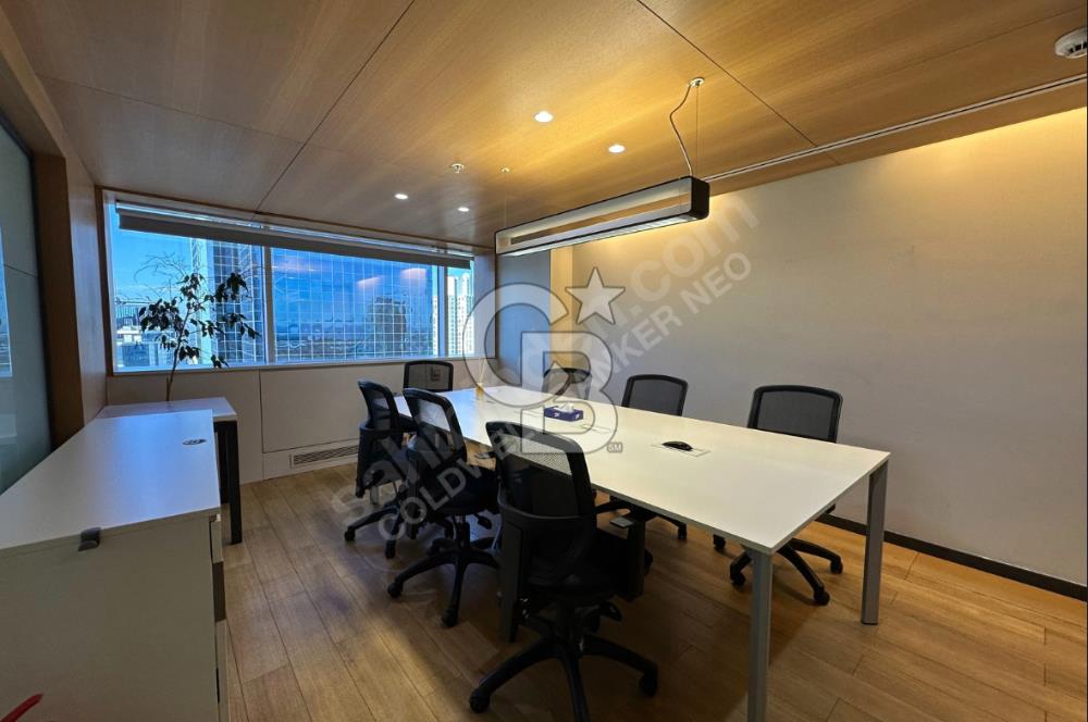 NEO' DAN Maslak Veko Giz'de 250 m² Hazır Ofis !