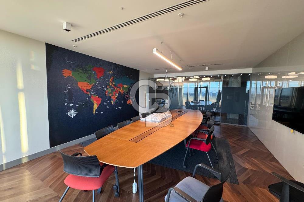 NEO'DAN MASLAK NO 1'DE TAM KAT 1042 M2 PRESTİJLİ OFİS!!