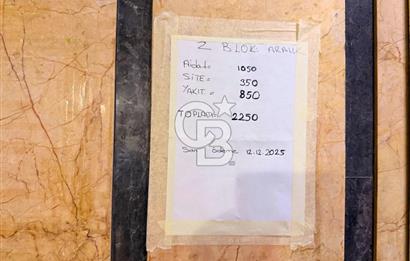 SATILIK | CÖMERTKENT SİTESİ’NDE | METROYA 1 DK | GÜNEY CEPHE | 3+1