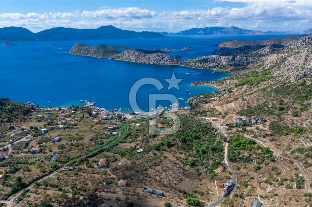 MARMARİS SÖĞÜT'TE 319M2 DENİZ MANZARALI TARLA