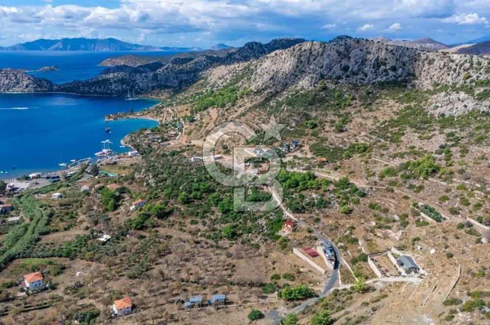 MARMARİS SÖĞÜT'TE 319M2 DENİZ MANZARALI TARLA