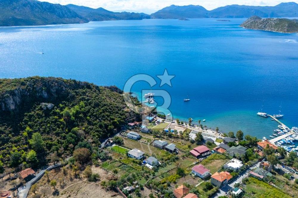 MARMARİS SÖĞÜT'TE DENİZE 50m MESAFEDE 1288M2 BAHÇE