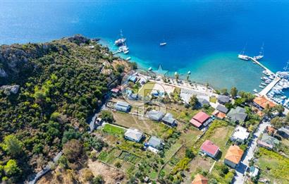 MARMARİS SÖĞÜT'TE DENİZE 50m MESAFEDE 1288M2 BAHÇE
