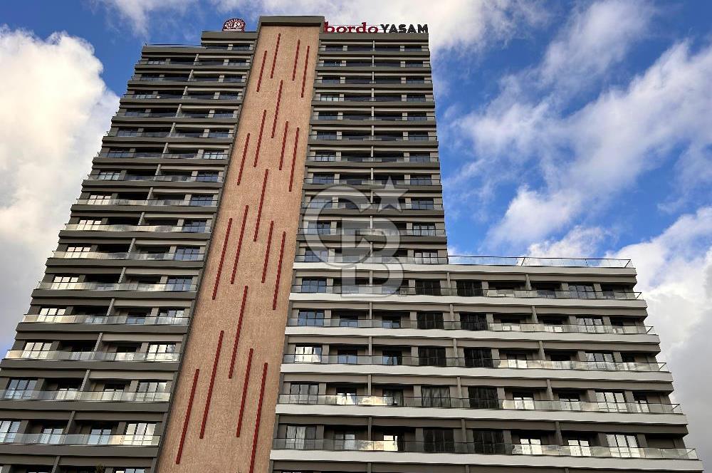 YAŞAMKENT BORDO YAŞAM SİTESİ | KİRALIK 1+1 | 16. KAT