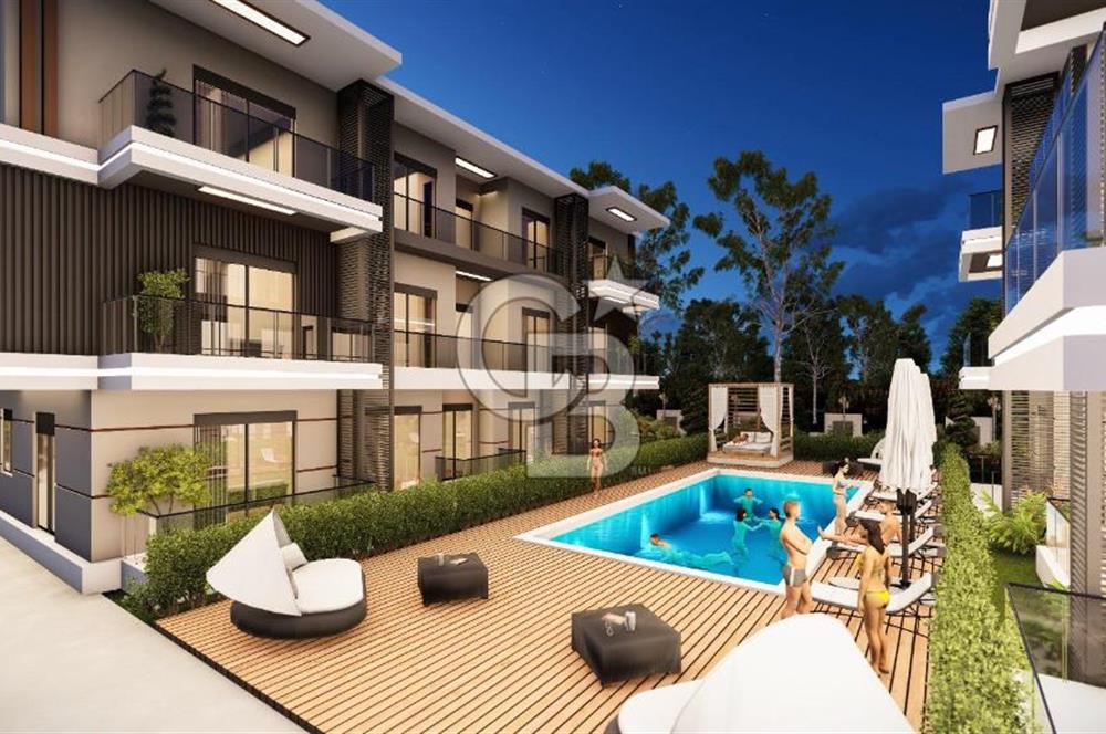 Döşemealtı Golden Lifeta Doğa ve Havuz Manzaralı Lüks Daire