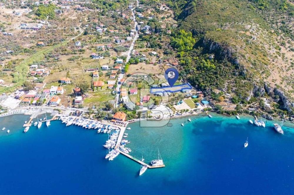 MARMARİS SÖĞÜT'TE DENİZE 50m MESAFEDE 1288M2 BAHÇE