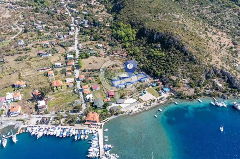 MARMARİS SÖĞÜT'TE DENİZE 50m MESAFEDE 1288M2 BAHÇE